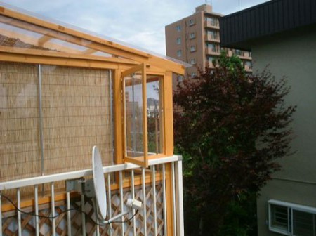 作業小屋の一部